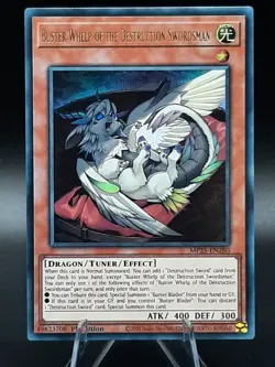 Yu-Gi-Oh! Buster Whelp of The Destruction Swordsman MP25-EN280 UR 1st Ed *New* - Image 3