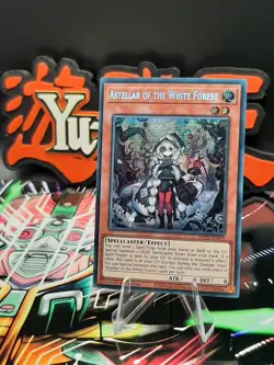 Yu-Gi-Oh! Astellar of The White Forest MP25-EN079 Secret Rare 1st Ed NM - Image 1