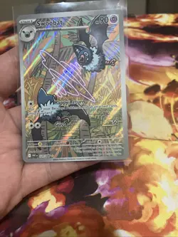 Swoobat - 120/086 - Illustration Rare IR S&V White Flare - Pokemon Card - NM - Image 3