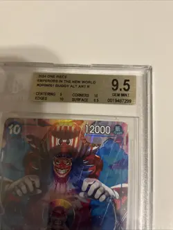 One Piece Emperors In The New World Buggy OP09-051 R Alt Art BGS 9.5 - Image 3