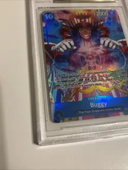 One Piece Emperors In The New World Buggy OP09-051 R Alt Art BGS 9.5 - Image 4