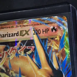 Pokemon Mega CHARIZARD EX 13/108 XY Evolutions Holo Ultra Rare Trading Card - Image 2