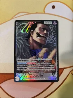 Crocodile - OP14-079 (Alternate Art) OP14-079 The Azure Sea's Seven Foil - Image 1