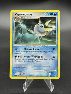 Vaporeon - 34/100 -Majestic Dawn 2008 - Regular Rare - VLP - Pokemon TCG - Image 1