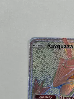Rayquaza GX (Secret) 177/168 Sm-Celestial Storm Holo Pokemon 2018 LP+ - Image 4