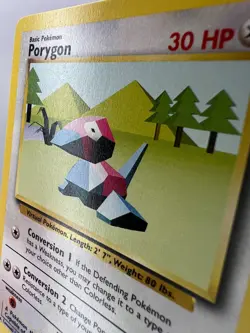 Pokemon TCG Porygon 39/102 Base Set Card 1999 Uncommon Non-Holo NM-MT NEAR-MINT - Image 3
