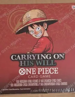 One Piece Card Game - Carrying On His Will - OP13 Booster Box - English SEALED - Image 1