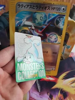 Pokemon Karte Card Jurob Seel Carddass Japanese Bandai Topsun 1995 Wotc NM- - Image 4