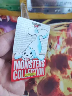 Pokemon Karte Card Jurob Seel Monsters Collection Red Japanese Carddass 1996 Exc - Image 4