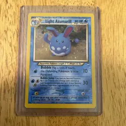 Light Azumarill 13/105 Holo Rare Neo Destiny WOTC 2000 Pokemon TCG Card MP - Image 1