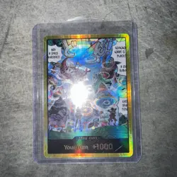 ONE PIECE TCG CARD - Egghead OP14-EB04 Gold Don!! Azure Sea's Seven ENGLISH - Image 1