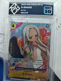 S-Snake (Alt Art) OP13-114 R Carrying on His Will - ONE PIECE Card Game ENGLISH - Image 1