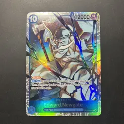Edward.Newgate OP13-042 SR NM English Foil One Piece TCG Card Game - Image 1