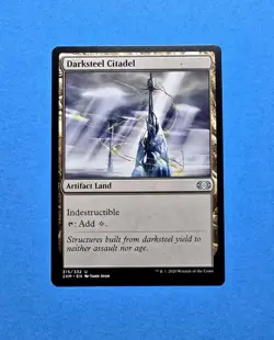 1x Darksteel Citadel Double Masters 2020 2XM Mtg Magic Card Artifact Land 315 - Image 1