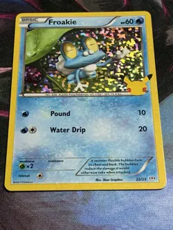 Froakie 022/025 McDonald's 25th Anniversary Holo Pokemon Card - Image 1