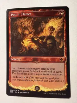MTG Past in Flames [Signature Spellbook: Chandra] Near Mint Magic SS3 - Image 1