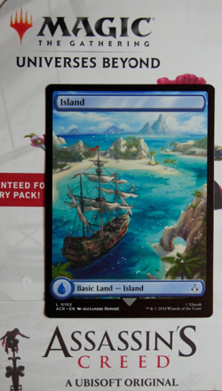 MTG ACR: X2 Assassin Creed Island (Basic Land) Extended Art 0103 - Image 1