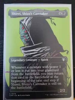MTG - Commander (EDH) Deck - Shirei, Shizo's Caretaker, Mono Blackrifice ☠ - Image 1