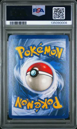 1999 Pokemon Fossil #5 Gengar-Holo 1st Edition PSA 8 - Image 2