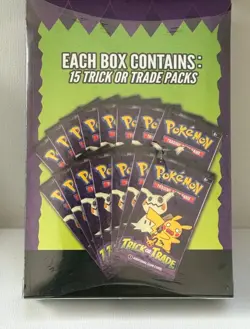 2025 POKEMON HALLOWEEN TRICK OR TRADE LOT OF 3 BOXES WITH 15 BOOSTER PACKS - Image 2