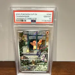 Pokemon Charmander 044 Sv: Scarlet & Violet Promo Full Art Holo English PSA 10 - Image 1