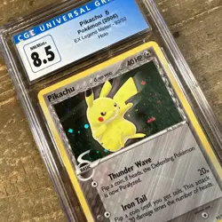 2006 Pokemon Pikachu Holo 93/92 Legend Maker Delta Species CGC 8.5 - Image 2