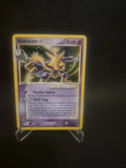 2006 Pokemon Ex Crystal Guardians #99/100 Alakazam Gold Star Holo Rare Foil - Image 1
