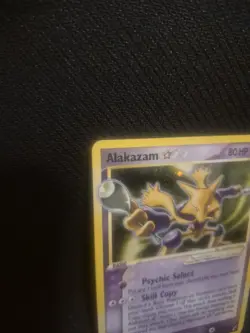 2006 Pokemon Ex Crystal Guardians #99/100 Alakazam Gold Star Holo Rare Foil - Image 5