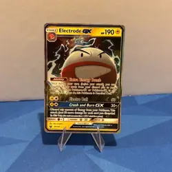 Electrode GX Full Art Holo Ultra Rare 48/168 Pokemon Celestial Storm - Image 1