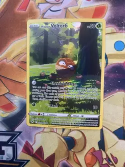 Hisuian Voltorb Pokemon Crown Zenith Galarian Gallery GG01/GG70 Full Art Rare NM - Image 1