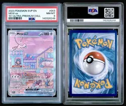 2023 Pokemon 151 English Mew EX #53 SVP Ultra Premium Collection PSA 8 - Image 3