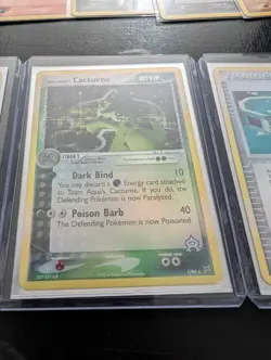 Pokemon EX Team Magma vs Team Aqua (2004) - Holo Jirachi + Reverse Aggron (30) - Image 3