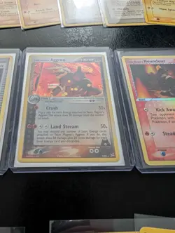Pokemon EX Team Magma vs Team Aqua (2004) - Holo Jirachi + Reverse Aggron (30) - Image 5