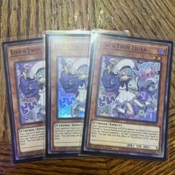 Yu-Gi-Oh! TCG Live Twin Lil-la Genesis Impact GEIM-EN014 1st Edition Super Rare - Image 1