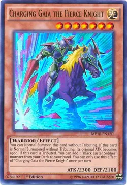 Charging Gaia the Fierce Knight-Ultra Rare - 1st Edition - MP16-EN120 - 2016 ... - Image 1