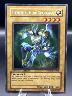 Elemental HERO Sparkman EHC2-EN001 Elemental Hero Collection 2 Limited Edition - Image 1