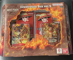 Bandai One Piece Card Illustration Box volume 5 Factory Sealed Free Shipping New - Image 2