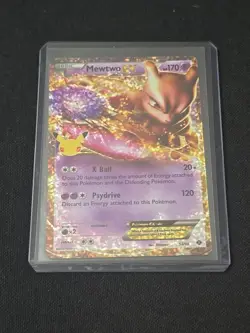 Mewtwo EX 54/99 Celebrations: Classic Collection Holo Ultra Rare Pokemon TCG NM - Image 1