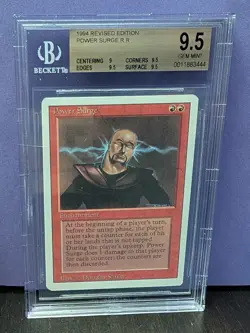 Power Surge * REVISED* BGS 9.5 Gem Mint (9/9.5/9.5/9.5) *Magic the Gathering MtG - Image 1