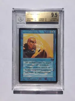 BGS 9.5 | Anti-Magic Aura | MtG Legends | Gem Mint (PSA CGC 10) - Image 1
