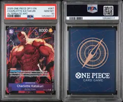 Charlotte Katakuri (067) (Alternate Art) OP11-067 A Fist of Divine Speed Foil - Image 1