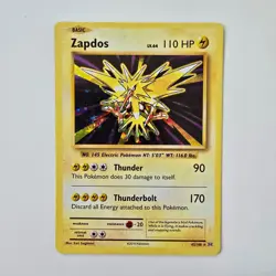 Zapdos 42/108 Holo - XY Evolutions - Pokemon Card - NM - Image 2