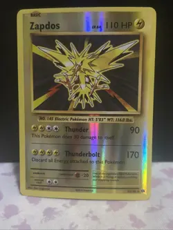 Zapdos Reverse Holo XY - Evolutions 42/108 Holo Rare NM Pokemon - Image 1