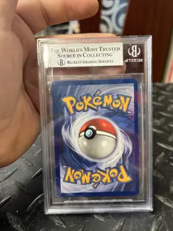 Pokemon BGS 8 Ditto Holo 3/62 Unlimited Fossil PSA CGC Vintage 1999 - Image 2