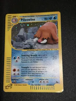 Piloswine H22/H32 Skyridge Holo Pokemon Card WOTC - Image 3