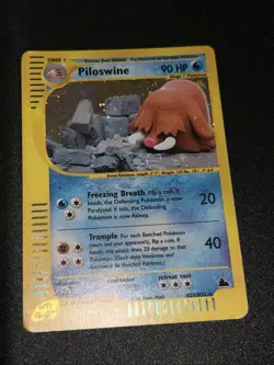 Piloswine H22/H32 Skyridge Holo Pokemon Card WOTC - Image 4