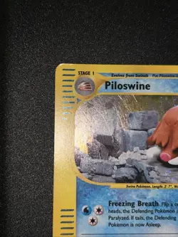 Piloswine H22/H32 Skyridge Holo Pokemon Card WOTC - Image 5