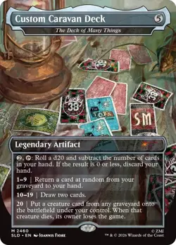 Custom Caravan Deck - NON-FOIL - Secret Lair x Fallout MTG NM Vegas - PRESALE - Image 1