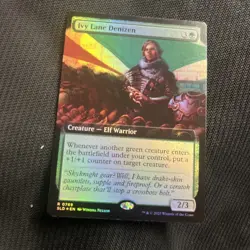 MTG Ivy Lane Denizen NM Secret Lair Drop Series Full Art Foil - Image 1