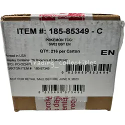 Paldea Evolved Pokemon Booster Box Case - Scarlet and Violet - Factory Sealed - Image 1